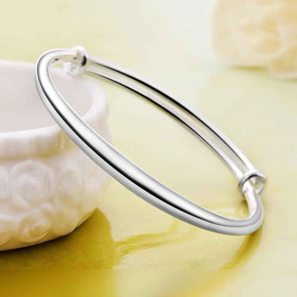 2019 модный браслет с гладкой поверхностью индивидуальные простые и гладкие