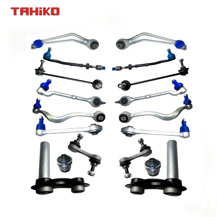 

ET-2832-41710 18pcs Front Rear Suspension Control Arm Integral Link Tie Rod End Kit for BMW 525i 528i 530i E39