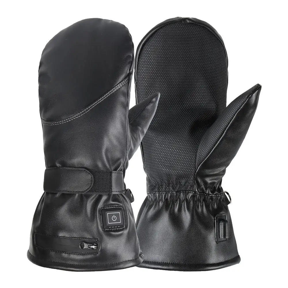 

Women Heated Gloves Battery Heated Gloves Snow Gloves Men 7.4V 2600mAh Rechargeable Gloves With 3 Heating Levels Heating Wa
