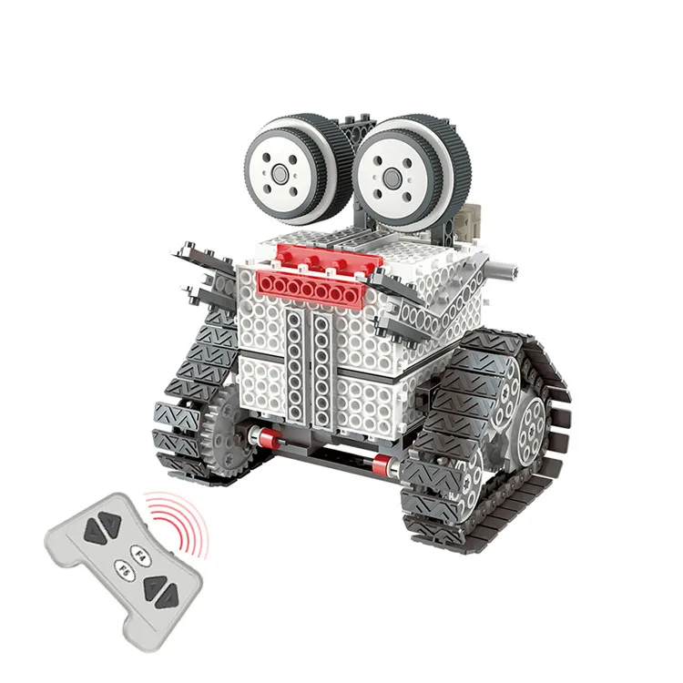 Ствол игрушка RC автомобиль строительные блоки техника 4In1 дистанционного
