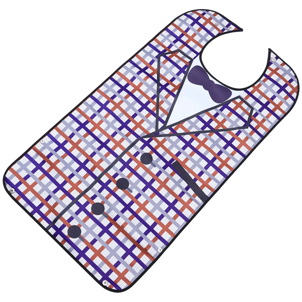 

1pc Adult Bib Waterproof Apron Bib Washable Saliva Towel Clothing Protector