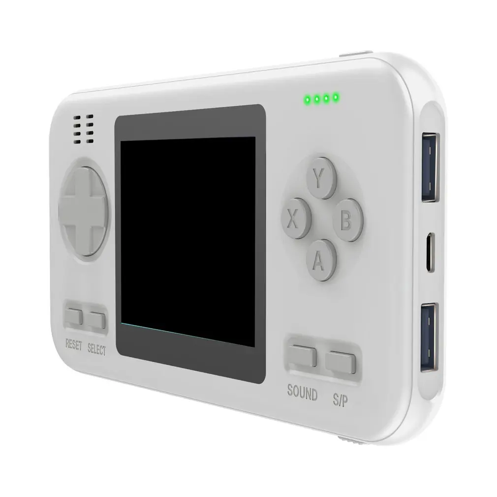 8000 мАч двойной USB ультра тонкий зарядный сокровище 416 игр ручной мобильный мощный