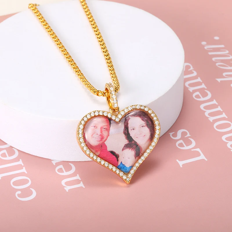 

Цепочка с кулоном в стиле хип-хоп с фианитами