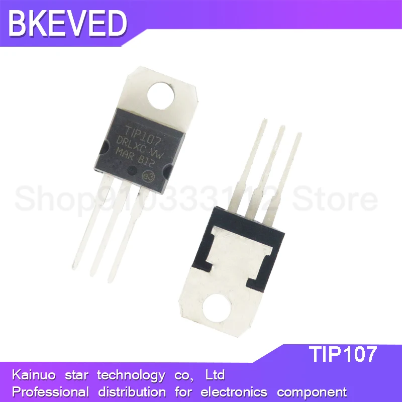 10 шт. TIP107 TO220 TO-220 новый оригинальный IC | Электронные компоненты и принадлежности
