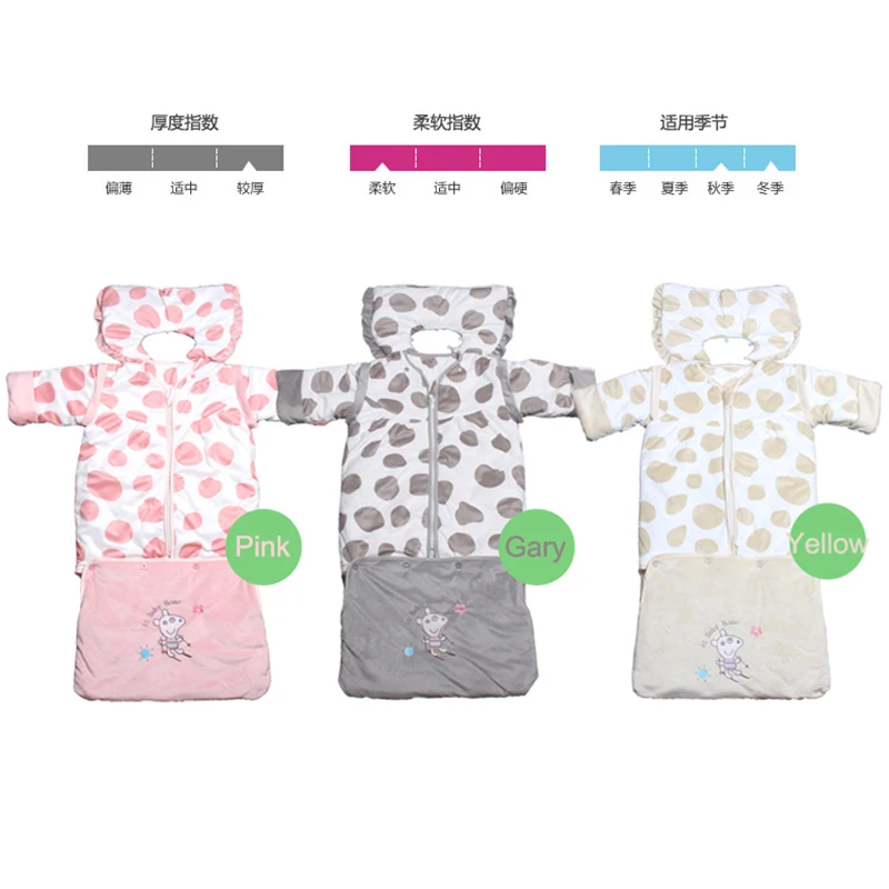 Детский конверт спальный мешок для младенцев коляски новорожденных зимний