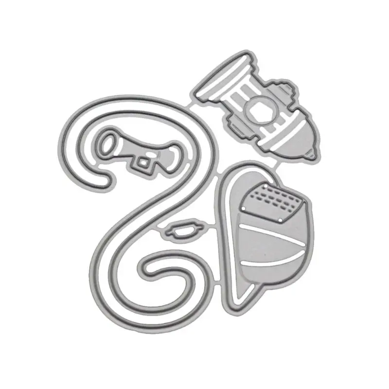 Огненный колпачок для резки металла Трафаретный Скрапбукинг DIY штамп альбомов