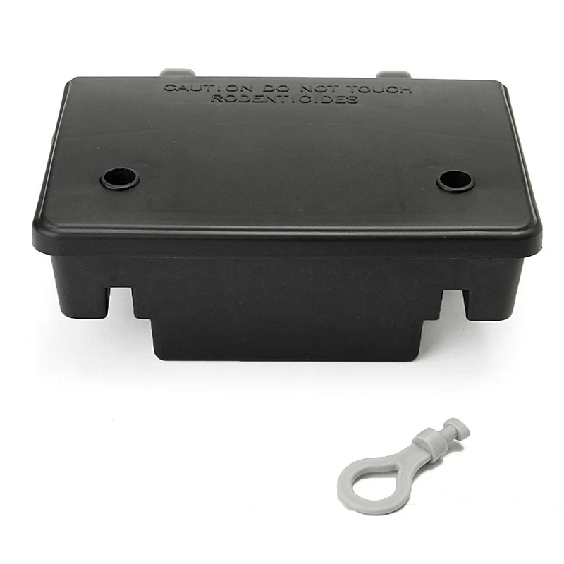 professional home rat mouse rodent bait block trap station box case with key nin668 free global shipping