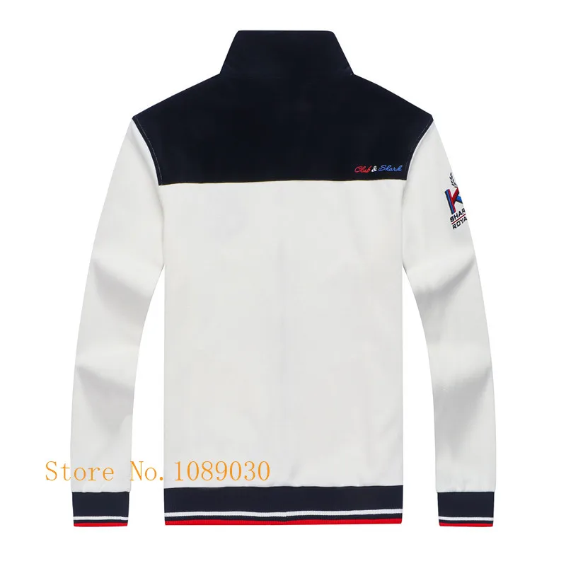 Бренд Tace& Shark, мужская куртка с вышивкой, chaqueta hombre, на молнии, модный и Повседневный свитер, пальто, doudoune homme, мужская куртка