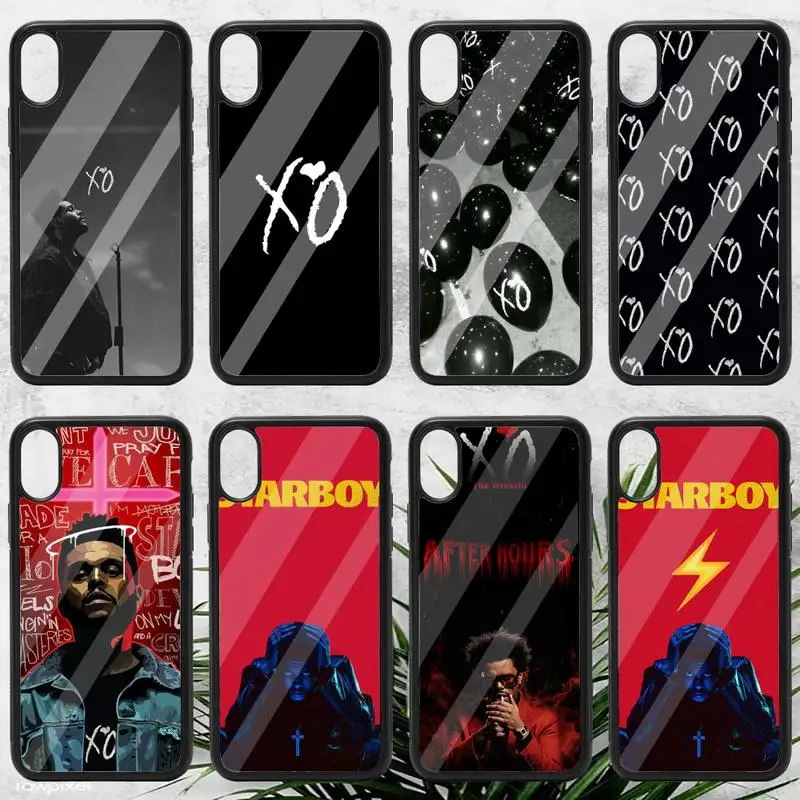 

The Weeknd Starboy Pop Cantor xo Phone Case PC for iPhone 11 12 pro XS MAX 8 7 6 6S Plus X 5S SE 2020 XR