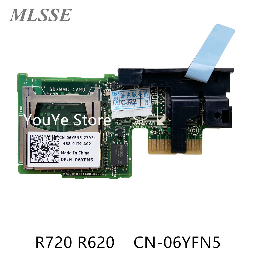 Для DELL R720 R620 R720xd PCIe двойная SD-карта считыватель модулей 06YFN5 6YFN5 Быстрая доставка |