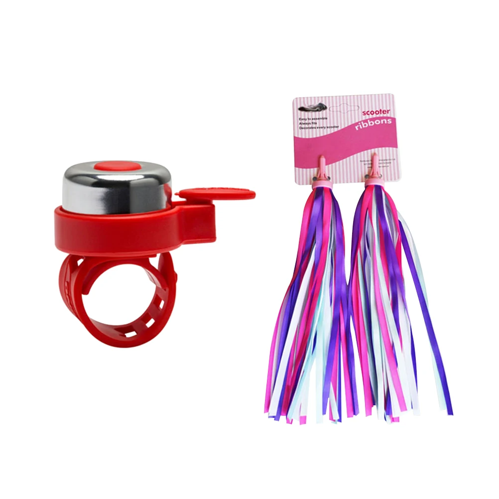 Велосипедные стримеры трехколесные ручки для детей и девочек с кисточками