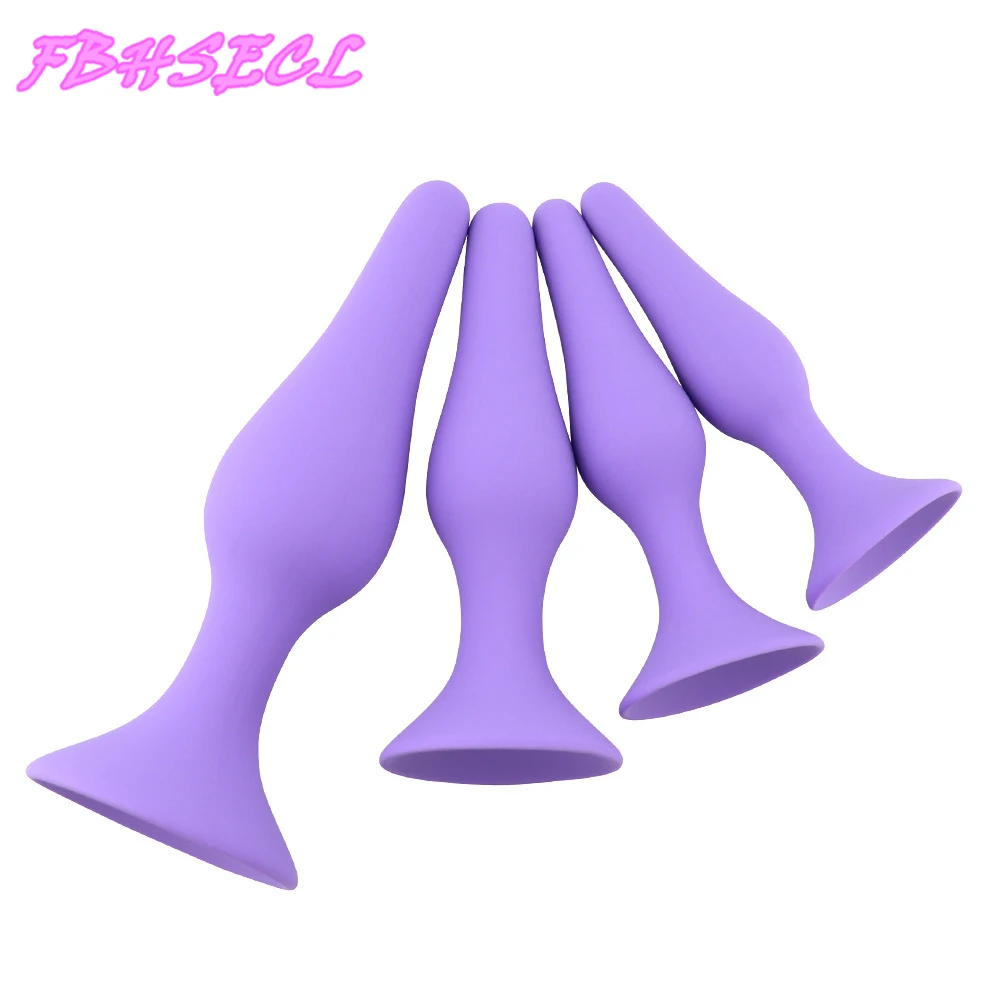 

FBHSECL набор анальной пробки секс-шоп секс-игрушки для мужчин женщин товары для взрослых массажер простаты Анальная пробка для начинающих 4 шт...