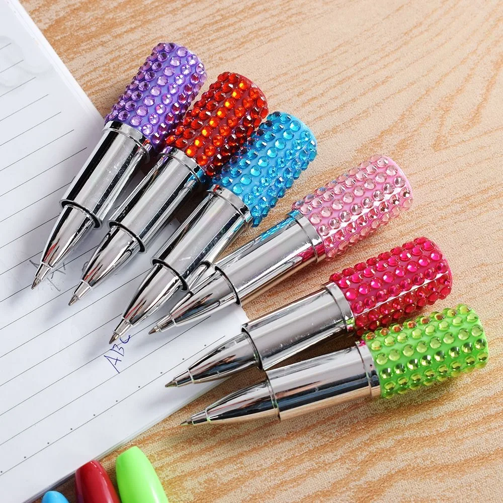 Лидер продаж губная помада шариковая ручка в форме цветка пера мульти Цвет