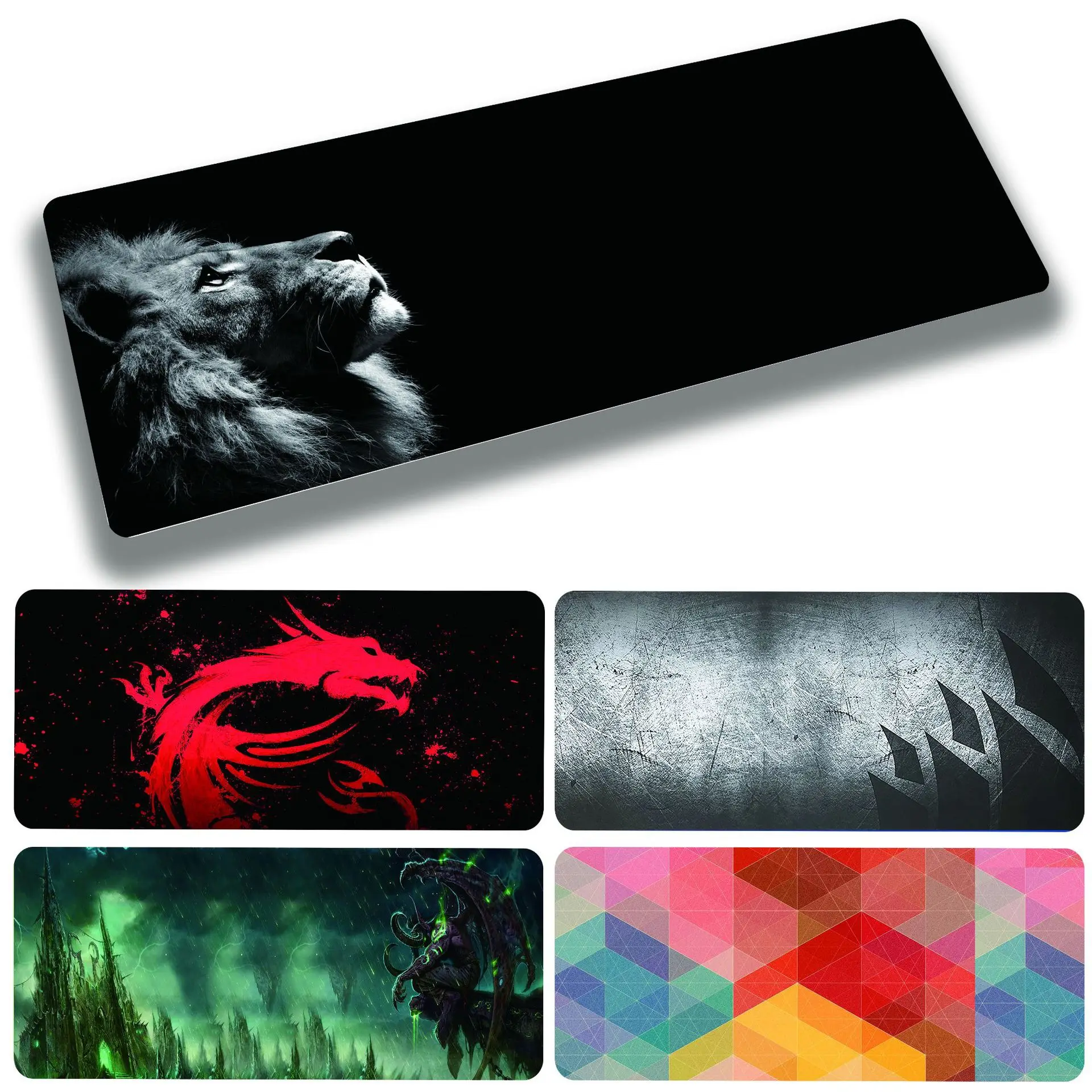

Gaming Mouse Pad Computer Mousepad Anti-slip Natural Rubber Anime Mouse Pad Gamer Desk Mat