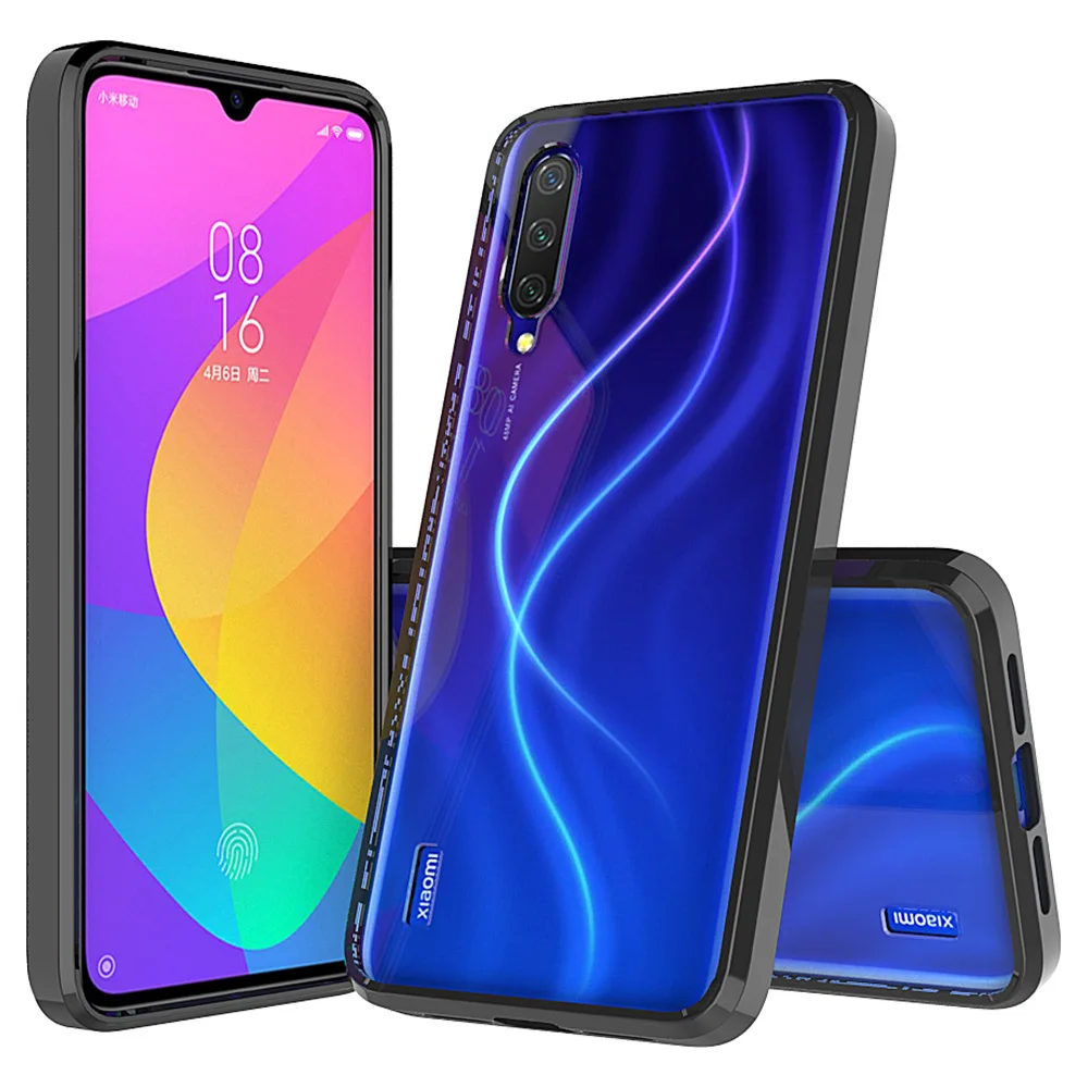 Чехол для Xiaomi Mi 9 Lite чехол Mi9 противоударный силиконовый гибридный жесткий