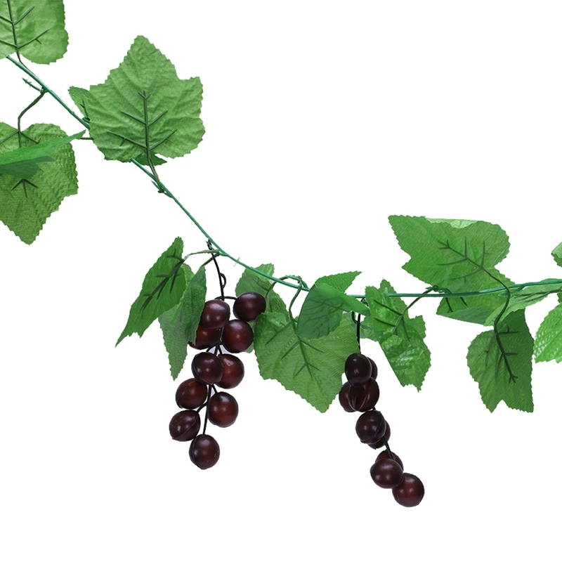 Виноградный Декор для дома искусственный 2 4 М зеленый | Дом и сад