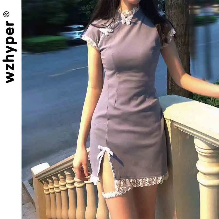 

New Arrival Sweet Waist Wrapped Hip Flag Butterfly Flag Style Bottoming Shirt Lolita Skinny Bottoming Shirt