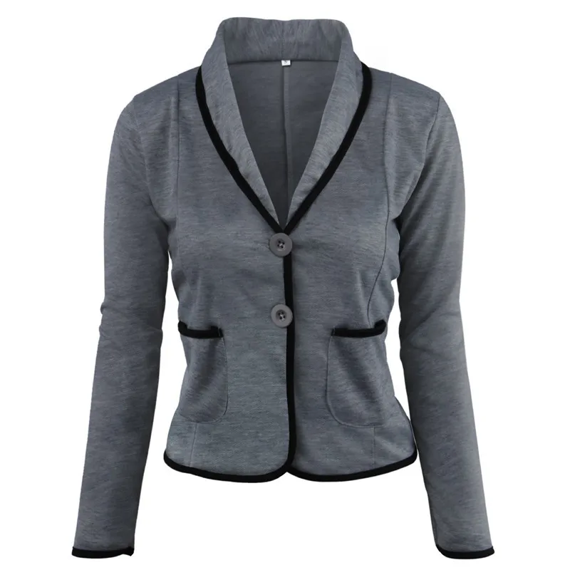 

Women Blazer 2021 Autumn New Fashion Designer Brand Casual Slim Fit Long Sleeve Suit Top Blazer Outer Jacket Plus Size 6XL