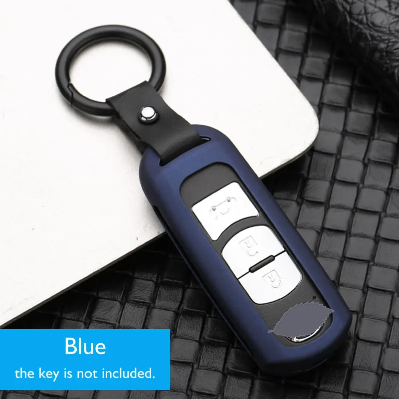 Цинковый брелок для автомобильных ключей чехол Mazda 2 3 5 6 CX-3 CX-5 CX-7 CX-9 MX-5 Miata RX-8