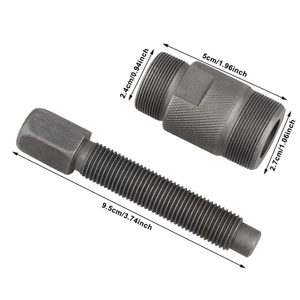 Инструмент для ремонта мотоцикла с двумя головками и резьбой диаметром 24 мм/27 мм |