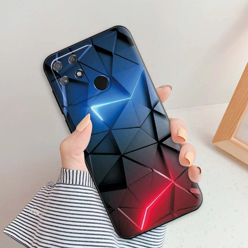 for realme narzo 50a case silicone shockproof cute soft tpu back cover for realme narzo 50a phone cases on realme narzo50a 6 5 free global shipping