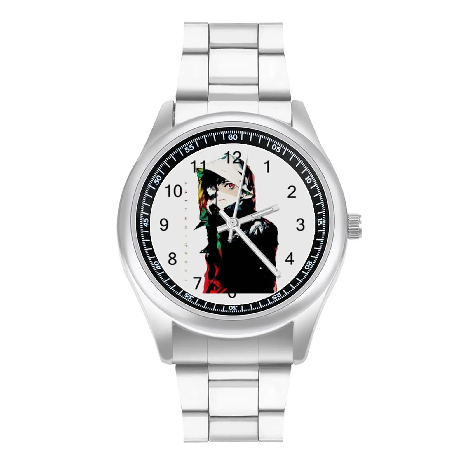 Ghoul кварцевые часы из нержавеющей стали Дизайнерские наручные женские для