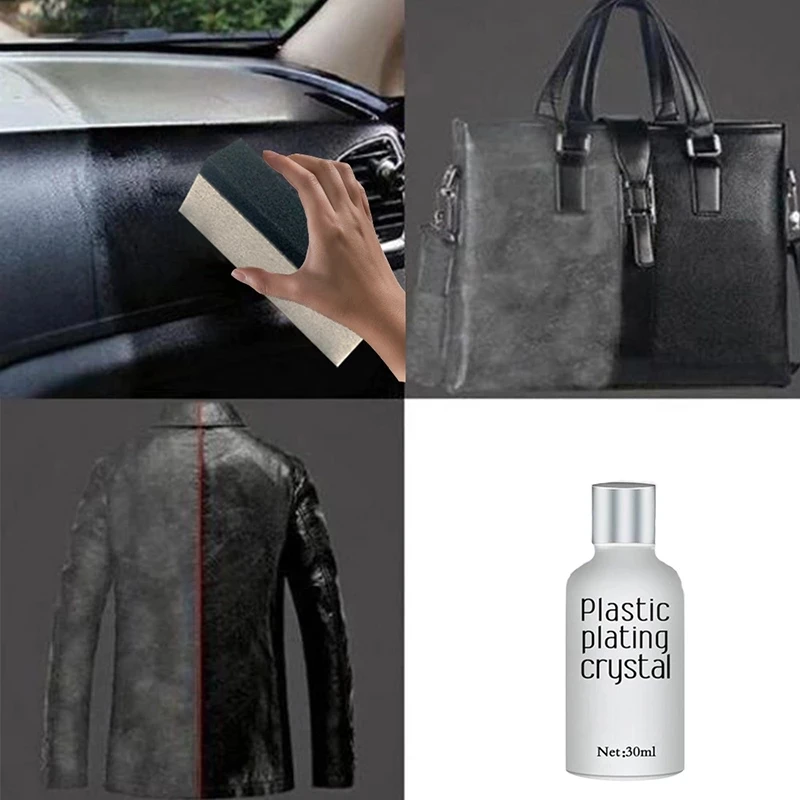 Car Plastic Refurbishment Plating Crystal Glazing Agent To Brighten Coating Oxidation Polish For Liquid Leather Finish | Автомобили и