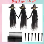 Украшения на Хэллоуин, уличные светильник шие светящиеся руки, кричащие ведьмы, страшный Декор для дома, улицы, двора, газона, сада вечерние НКИ