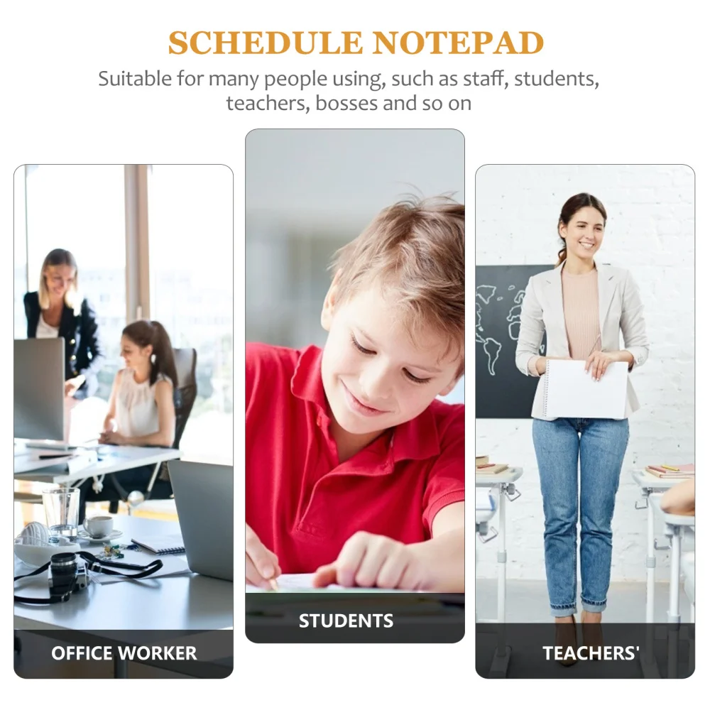 

1pc A5 Daily Planning Notebook 2021 Schedule Book Planning Handbook for Office