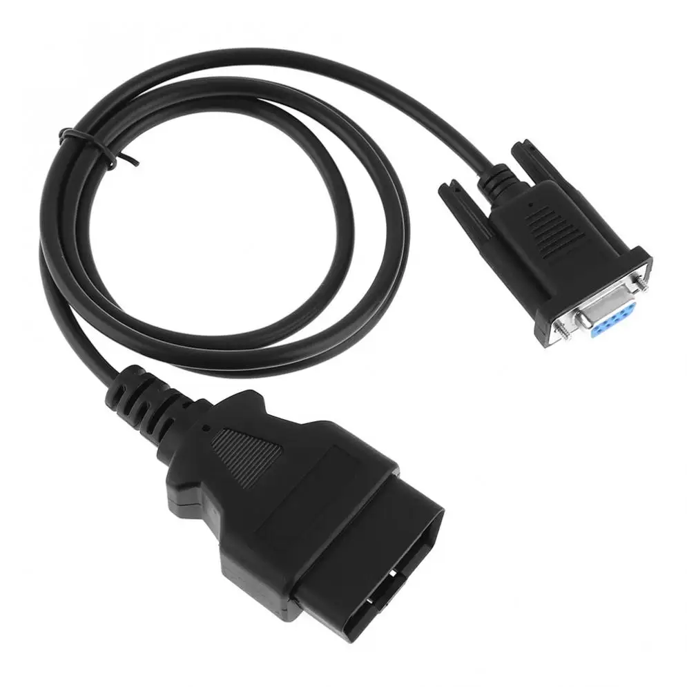 Диагностический сканер переходник для автомобиля 16 контактный штекер DB9 RS232| |