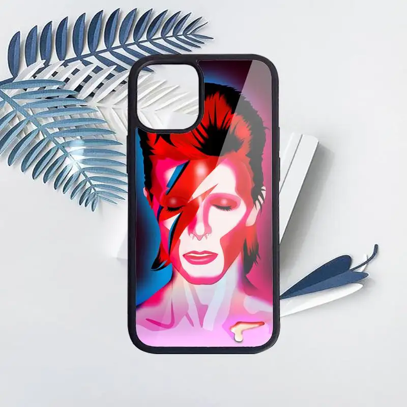 

david bowie Phone Case for iPhone 11 12 pro XS MAX 8 7 6 6S Plus X 5S SE 2020 XR Hard PC