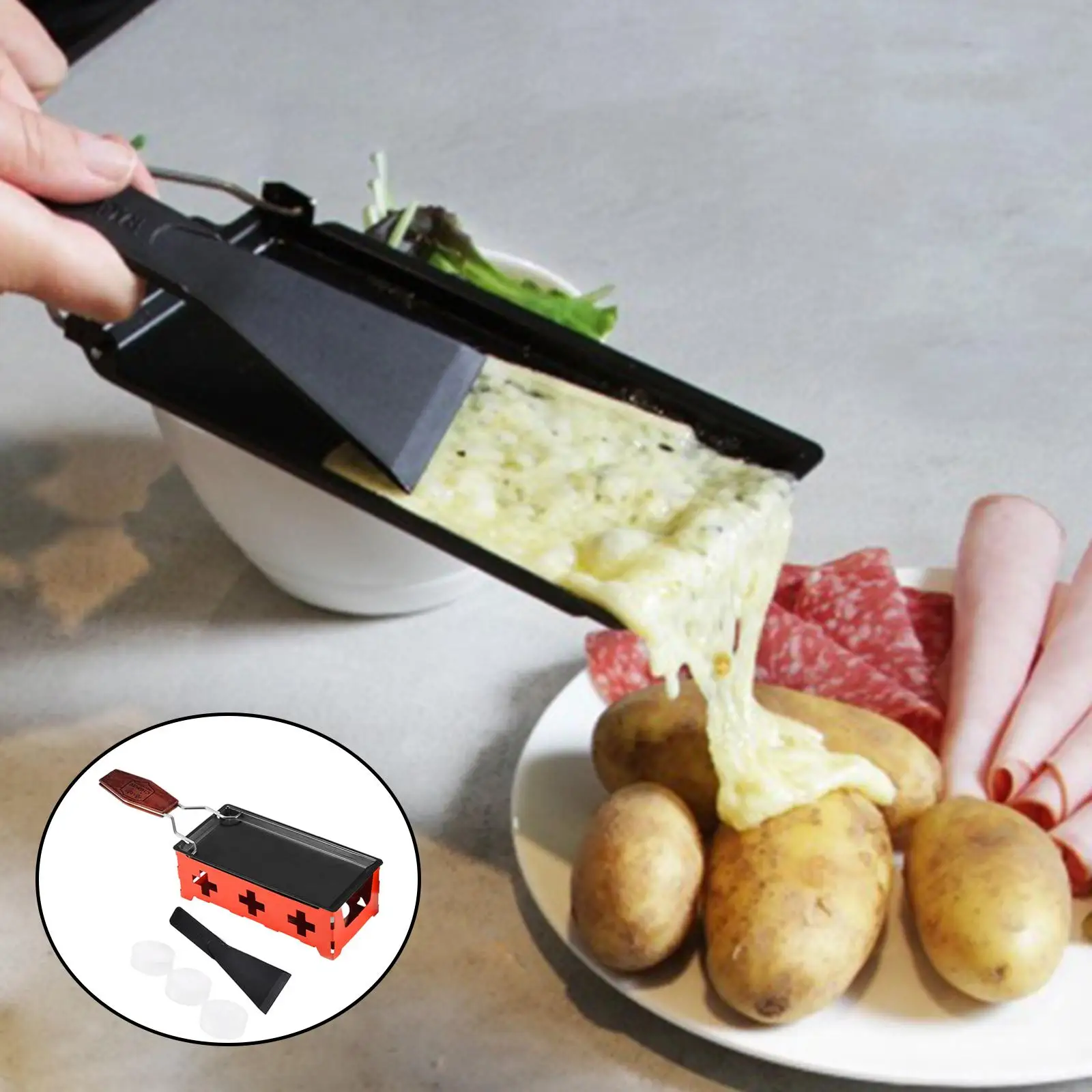 Сковорода для плавки сыра сковорода при свечах инструмент гриля антипригарная