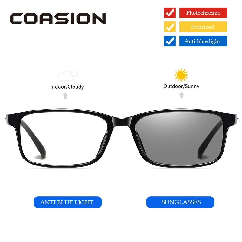 Очки COASION фотохромные для мужчин и женщин аксессуар 2 в 1 с защитой от сисветильник