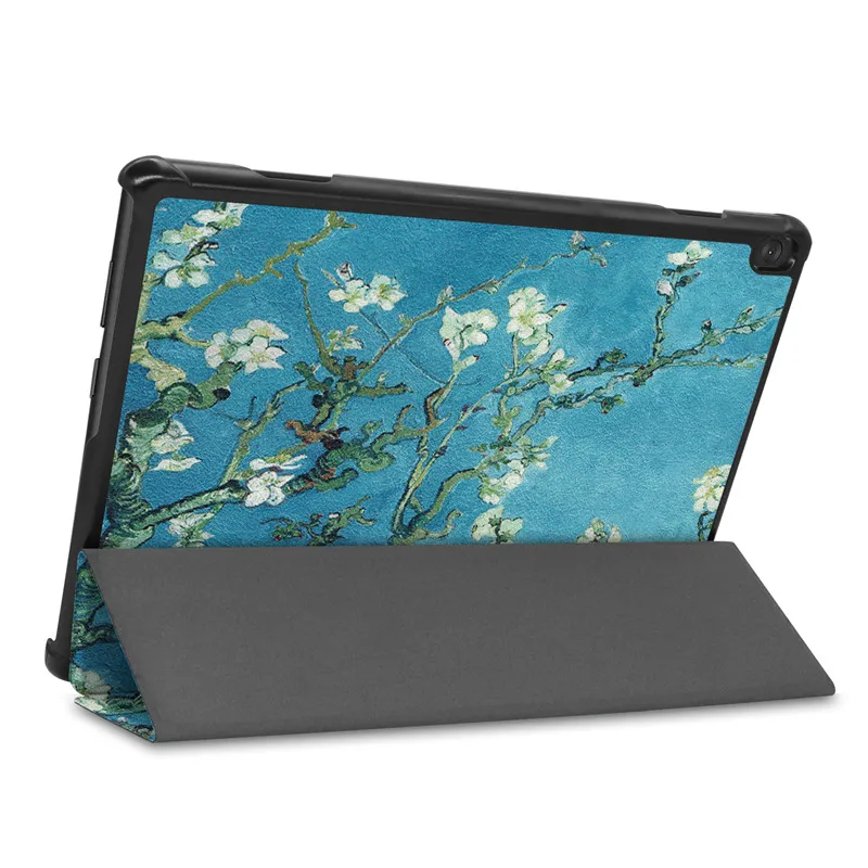 

2020 Newest Case Stand for Lenovo M10 FHD REL TB X605FC X605LC 10.1inch Hard PC Back Stand Folio Funda with Soft Film+ Stylus