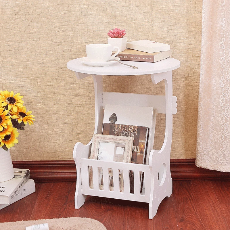 Многофункциональный деревянный журнальный столик кофейный чайный стол с полкой