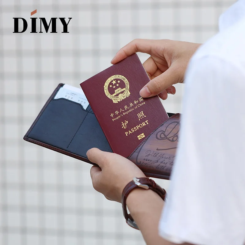 Сумка для паспорта Dimy 2019 кожаный держатель Антивор многофункциональная