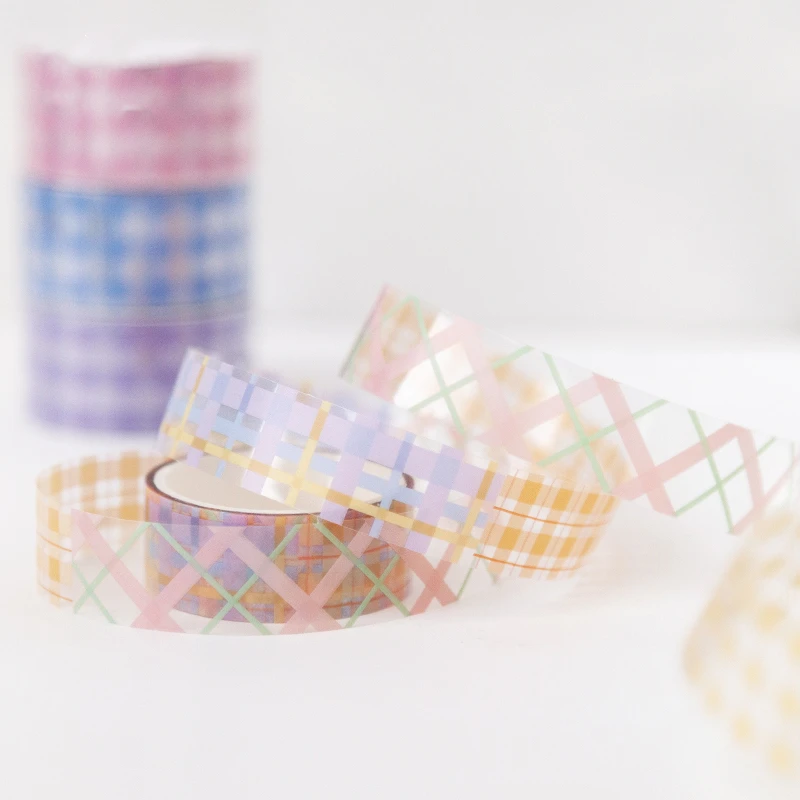 Сетка хижина изоляционная лента ПЭТ Водонепроницаемый Цвет клетчатая Лоскутная