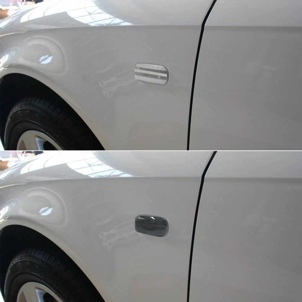 CSCSNL 2 шт течет автомобильный Боковой габаритный фонарь светильник для Audi A2 A3 A4 A6 A8