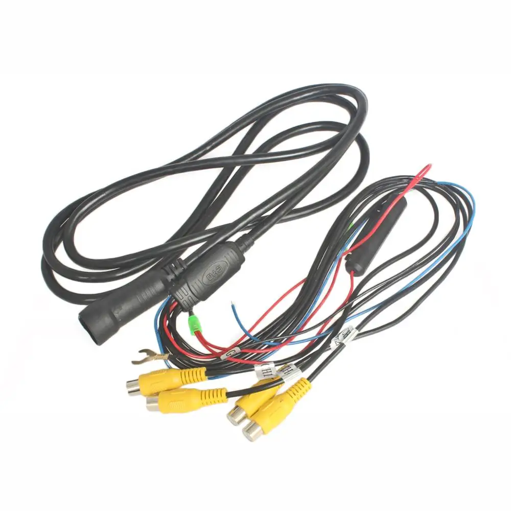 DIYSECUR DC12V 24V 7 дюймовый 4 раздельный четырехъядерный ЖК экран дисплей цвет товара