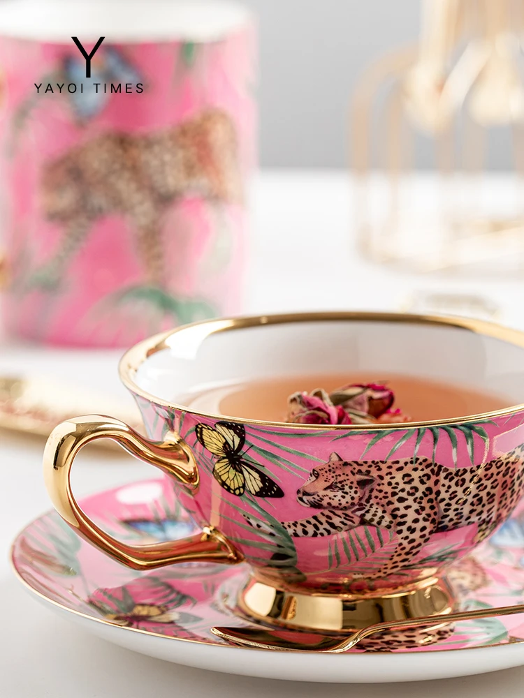 Gold Painted Bone China Coffee Set Noble Porcelain Tea Ceramic Pot Mug Sugar Bowl Creamer Teapot Milk Jug Teaset Cup | Дом и сад
