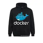 Мужская толстовка с капюшоном Geek, модель Docker, Linux, для компьютера, с поддержкой форматов рограмма, пуловер-программатор, кодирующее худи