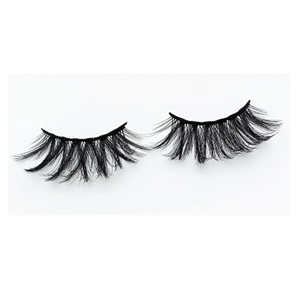 

Wholesale 25MM Lashes In Bulk 30/60/100Pairs 5D Mink Eyelash Long False Lashes Full Strip Thick Fake Eyelashes With Clear Tray