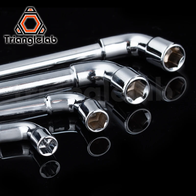 Торцевой ключ Trianglelab для труб Г-образный перфорированный коленчатый авторемонта