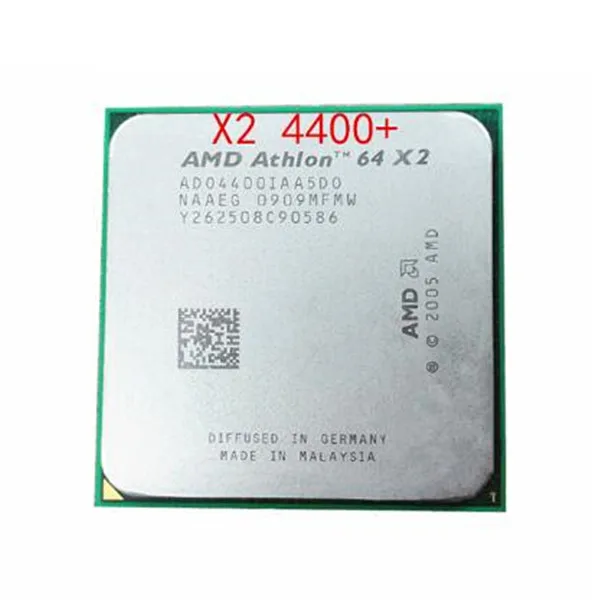 Бесплатная доставка двухъядерный Процессор Athlon 64 X2 4400 + 2 ГГц сокет 940 pin AM2 рабочий