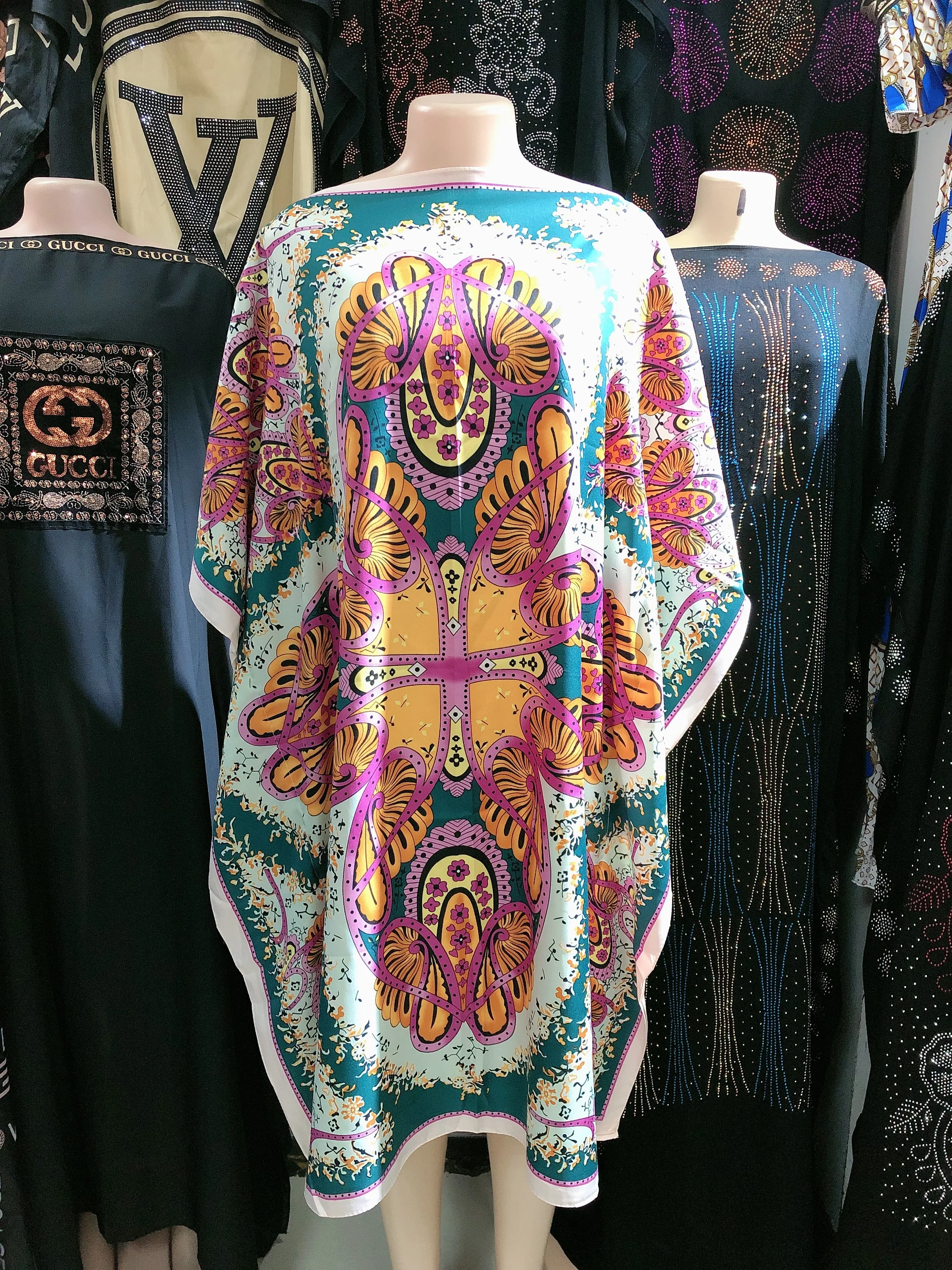 Длина платья: 100 см обхват груди: 140 африканская Дашики новый модный дизайн