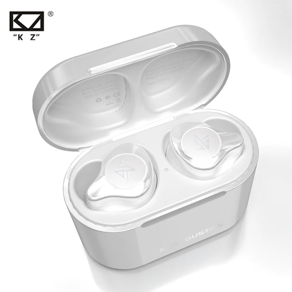 KZ S2 1DD+1BA Hybrid TWS True Wireless Bluetooth v5.0 Earphones Game Earbuds Touch Control Noise Cancelling Sport Headset | Электроника