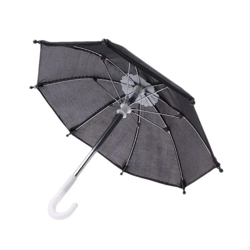 Colorful Mini Umbrella Rain Gear For Blythe American Doll 18 Inch Doll Accessories Baby Photography Props Kids Toy H37A
