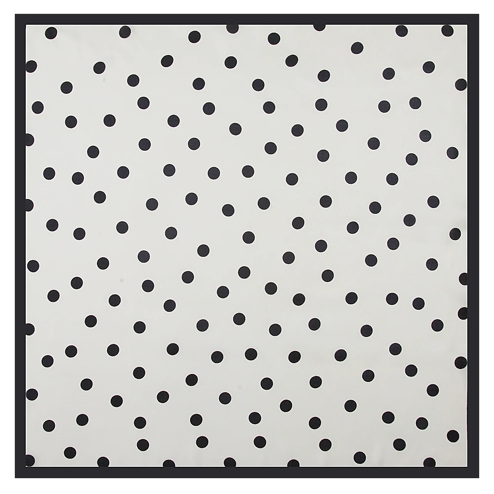 

Dot Print Women Neck Scarf Silk Square Lady Scarves Shawls Wraps Spring Foulard Small Pashmina Hijab Hand Band Kerchief cachecol