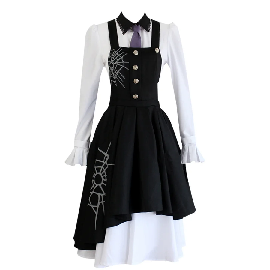 

Danganronpa V3 Tojo Kirumi Cosplay Costumes Maid Dress Anime Uniform Suits Girls Women Halloween Carnival Maid Costume Outfit