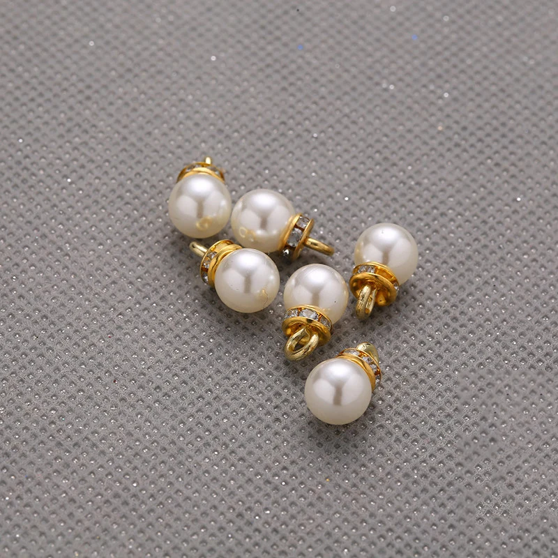 10 шт. декоративные бусины с имитацией жемчуга 8 14 мм|Бусины для одежды| |